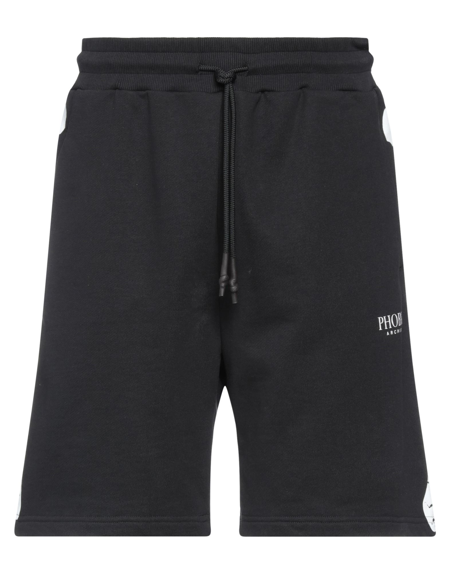 Phobia Archive Shorts With Purple Skeleton Man Shorts & Bermuda Shorts Black Size L Cotton In Black