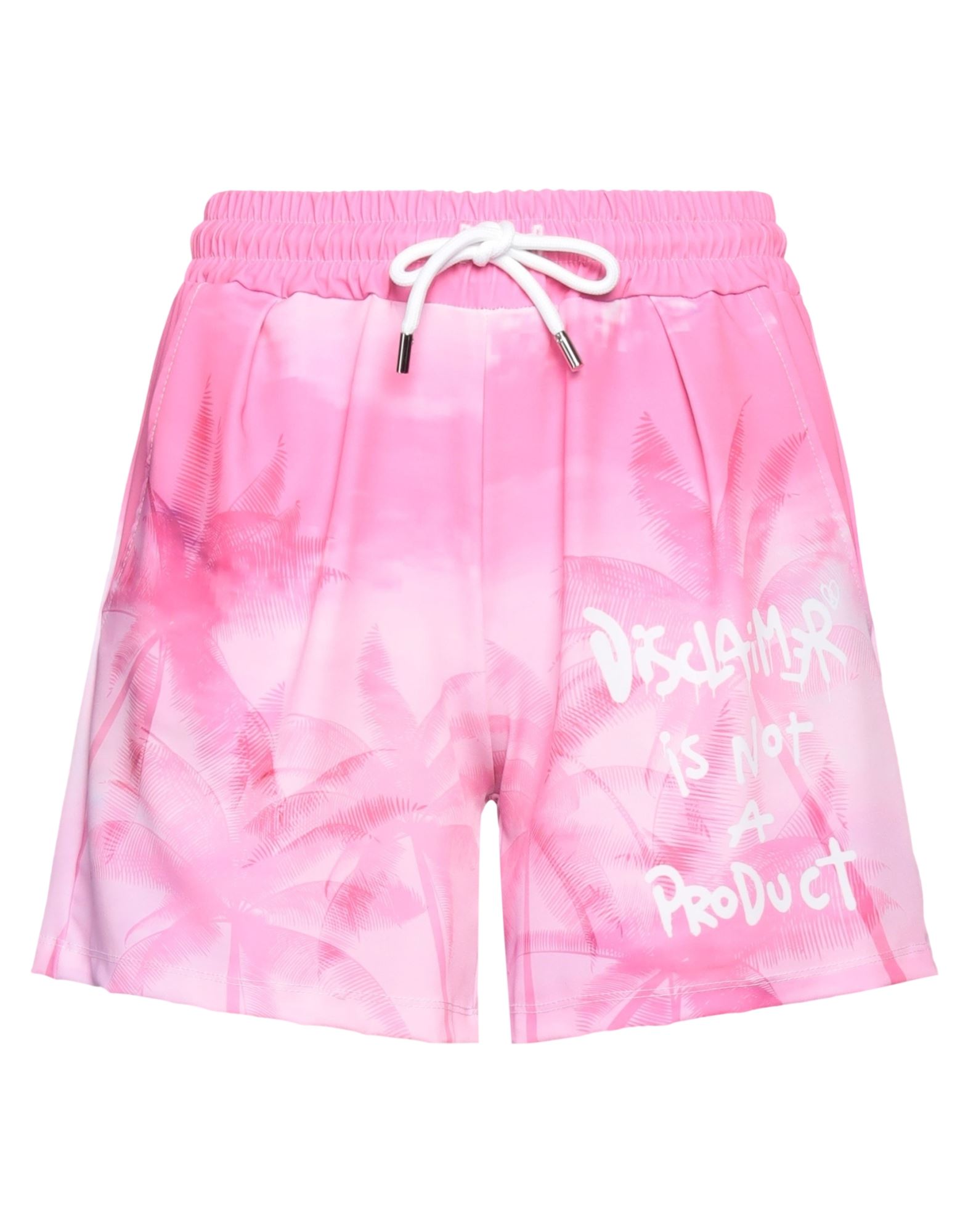 Disclaimer Woman Shorts & Bermuda Shorts Pink Size Xs Polyester