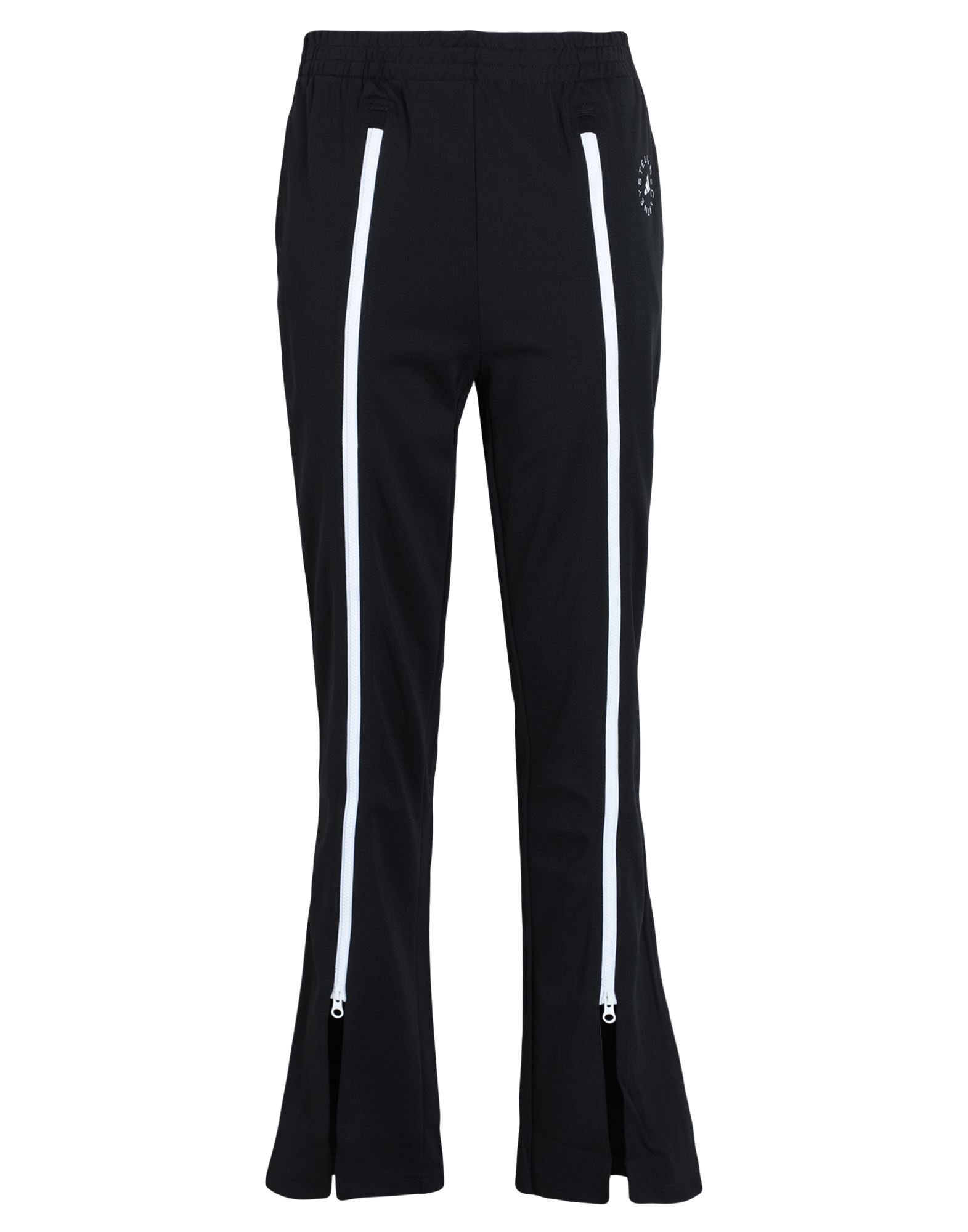 Adidas By Stella Mccartney Logo-print Zip-detail Track Pants In Black