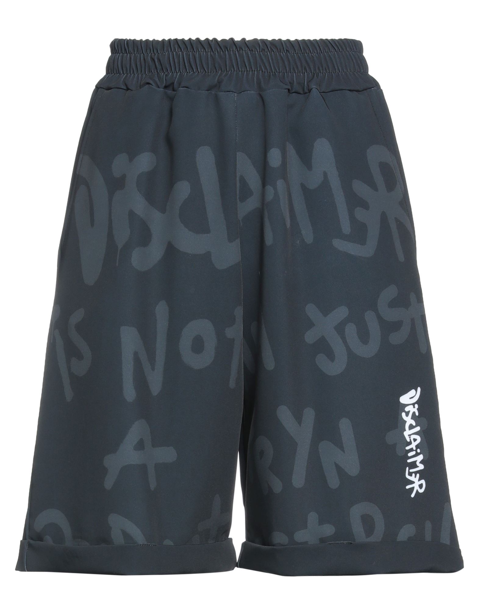 Disclaimer Woman Shorts & Bermuda Shorts Black Size S Polyester