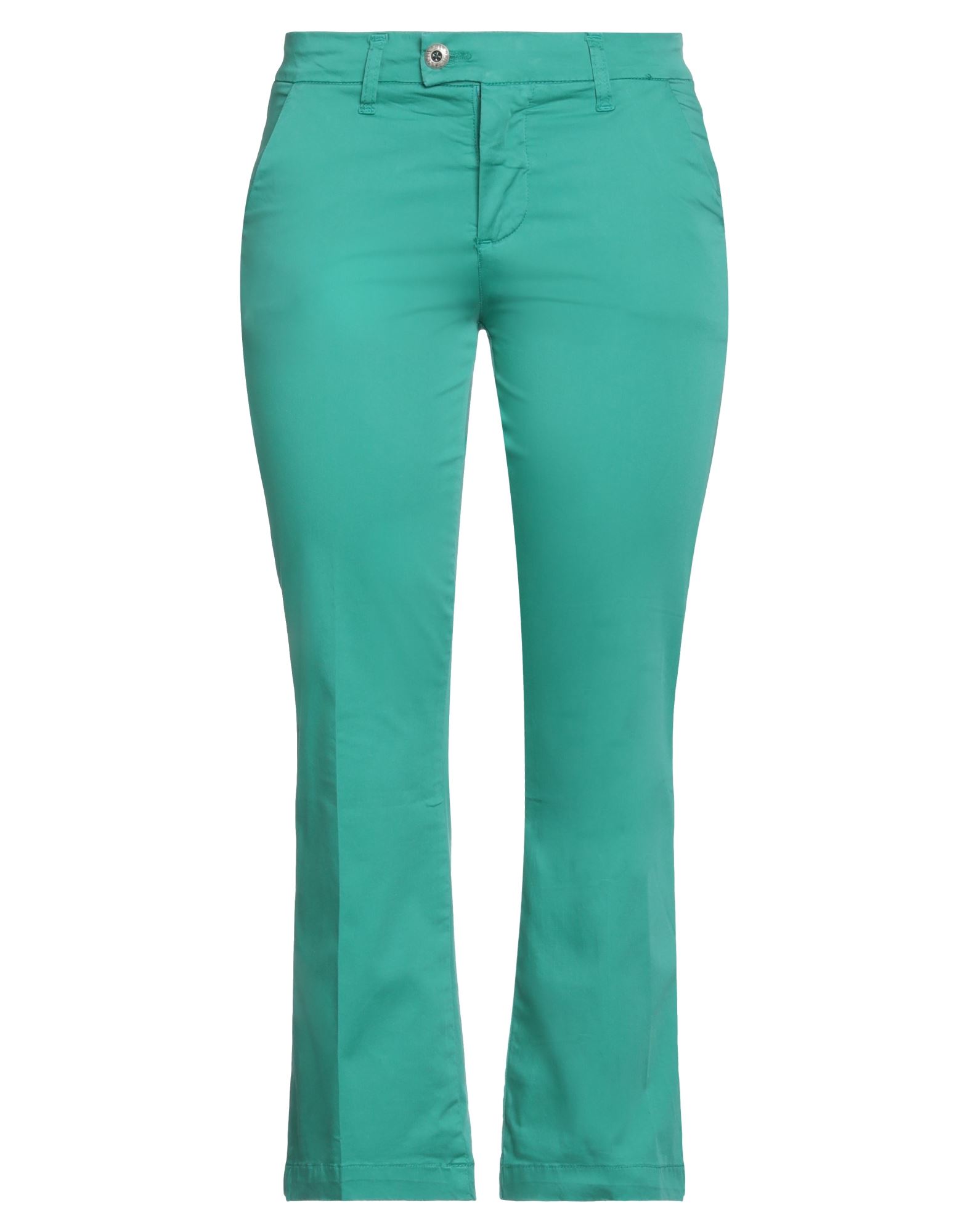 Noir And Bleu Cropped Pants In Green