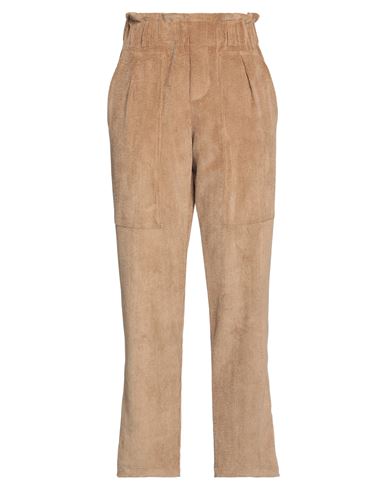 Diane Krüger Woman Pants Camel Size 8 Polyester, Polyamide, Elastane In Beige
