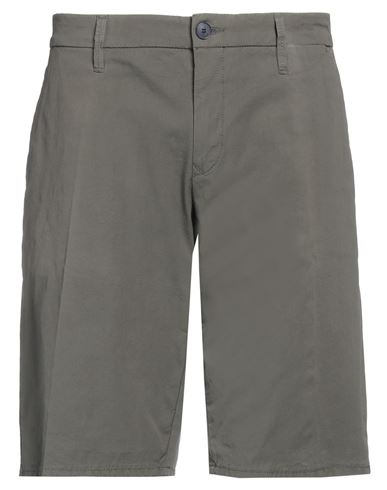 Siviglia Man Shorts & Bermuda Shorts Lead Size 34 Cotton, Elastane In Grey