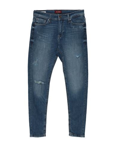Jack & Jones Man Jeans Blue Size 31w-30l Cotton, Polyester, Elastane