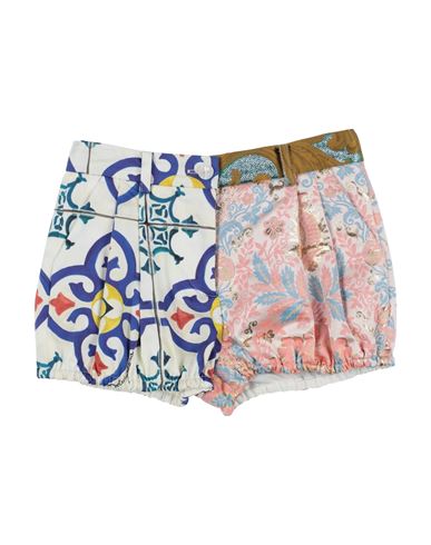 Dolce & Gabbana Babies'  Toddler Girl Shorts & Bermuda Shorts Off White Size 7 Cotton, Polyester, Viscose, El