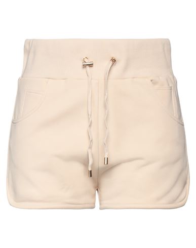 Balmain French Cotton-terry Shorts In Beige