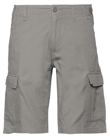 Carhartt Man Shorts & Bermuda Shorts Grey Size 30 Polyester, Cotton