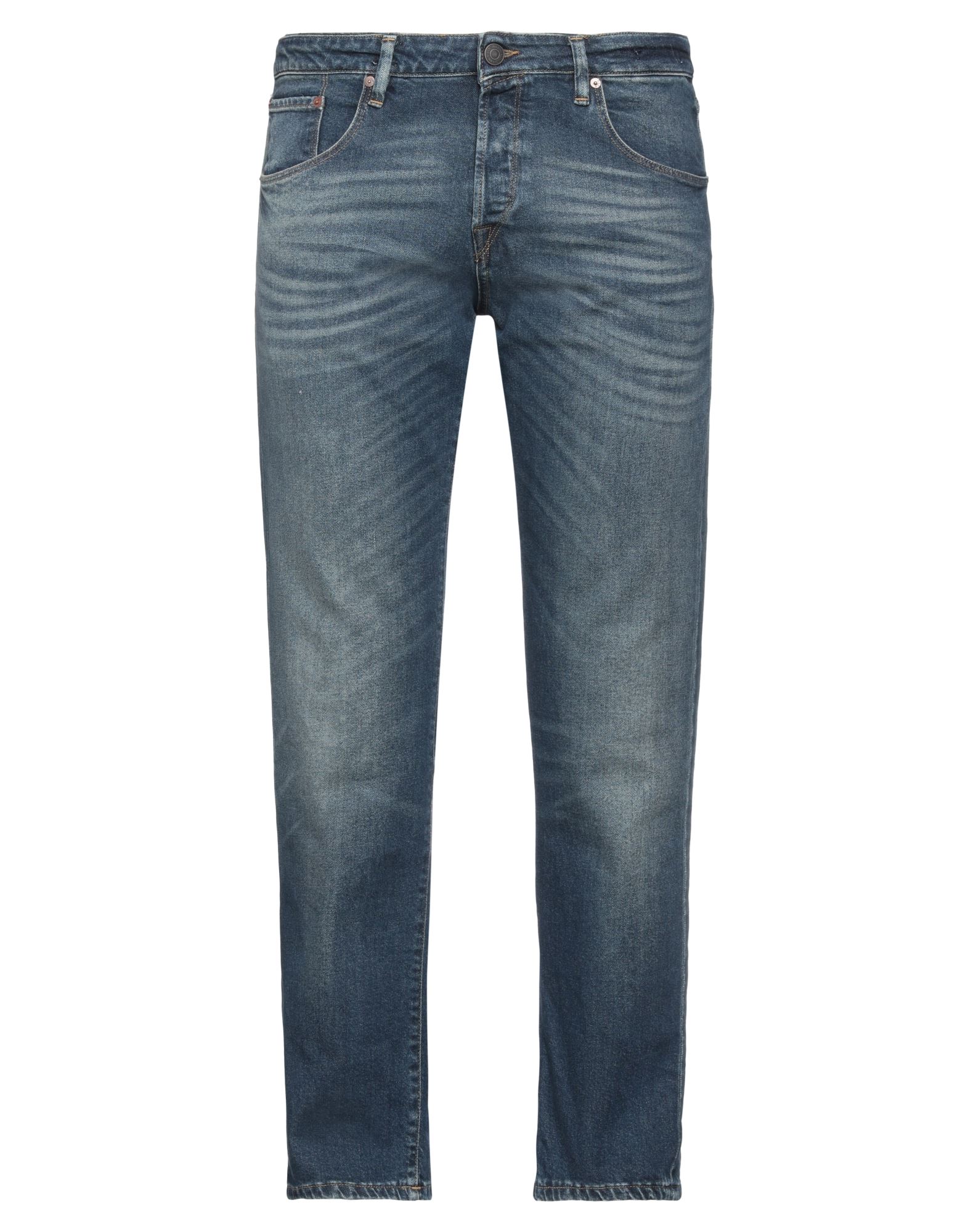 Jack & Jones Man Jeans Blue Size 31w-32l Cotton, Elastane