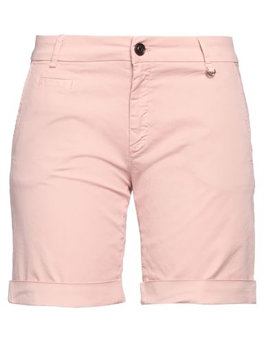 Mason's Woman Shorts & Bermuda Shorts Light Pink Size 14 Cotton, Elastane