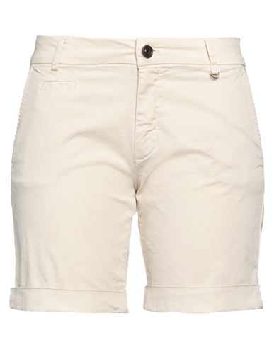 Mason's Woman Shorts & Bermuda Shorts Beige Size 14 Cotton, Elastane