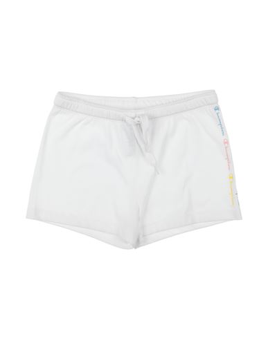 Champion Babies'  Toddler Girl Shorts & Bermuda Shorts White Size 7 Cotton, Polyester