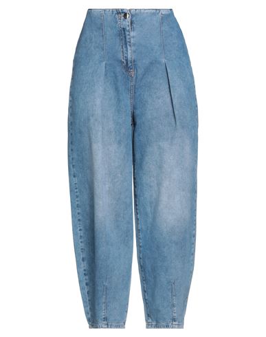 Alessia Santi Woman Denim Pants Blue Size 29 Cotton