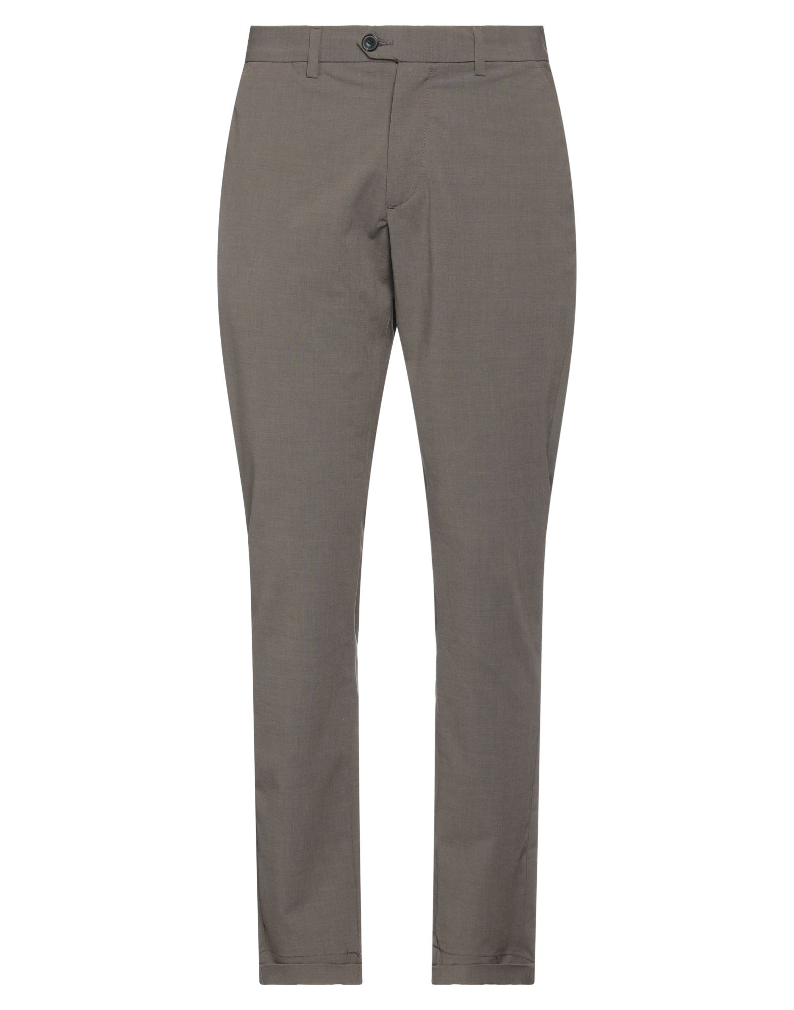 Jack & Jones Man Pants Brown Size 29w-32l Polyester, Viscose, Elastane