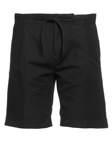Entre Amis Man Shorts & Bermuda Shorts Black Size 33 Cotton