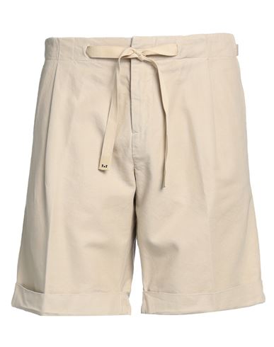 Entre Amis Man Shorts & Bermuda Shorts Ivory Size 31 Cotton In White