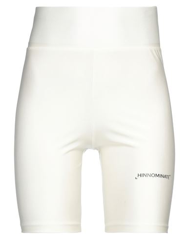 Shop Hinnominate Woman Leggings Ivory Size Xs Polyamide, Elastane In White