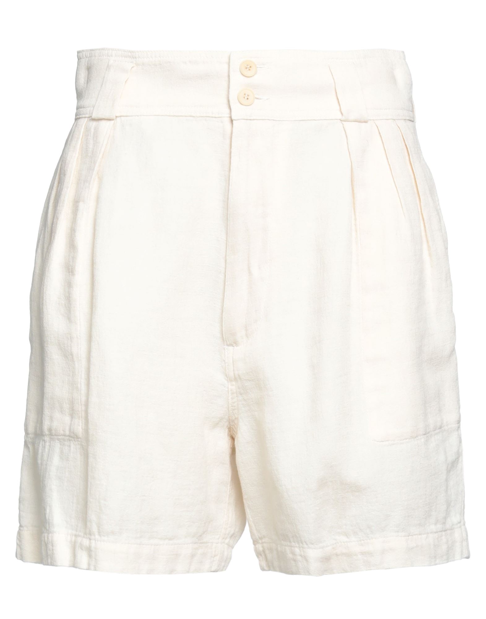 Barena Venezia Barena Woman Shorts & Bermuda Shorts Beige Size 6 Cotton, Linen