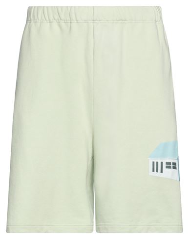 Shop Undercover Man Shorts & Bermuda Shorts Light Green Size 4 Cotton