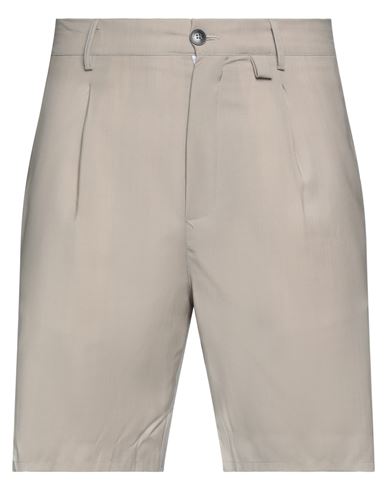 Mtlstudio Matteolamandini Man Shorts & Bermuda Shorts Grey Size L Virgin Wool