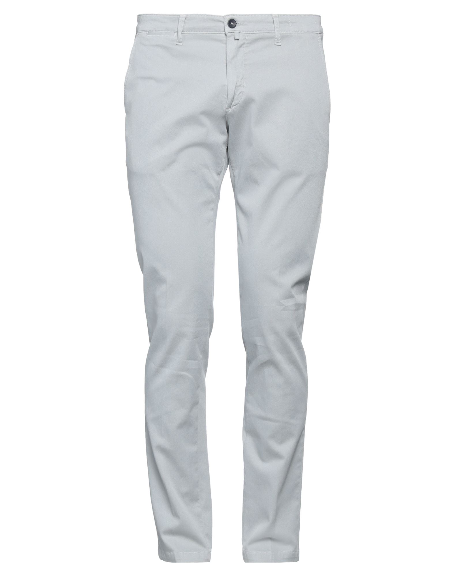 Asquani® Asquani Man Pants Light Grey Size 26 Cotton, Elastane