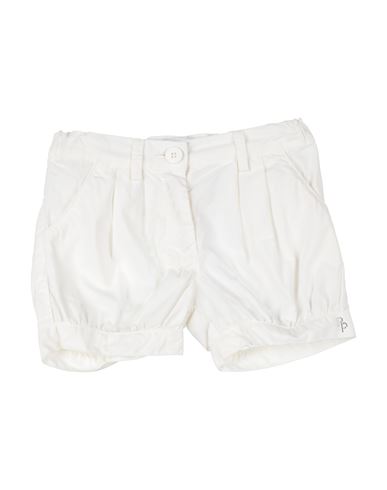 Patrizia Pepe Babies'  Toddler Girl Shorts & Bermuda Shorts White Size 6 Cotton