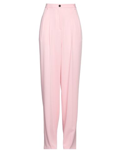 Roberto Collina Woman Pants Light Pink Size M Polyester, Elastane
