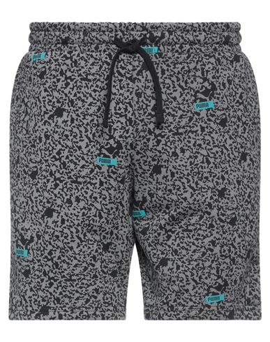 Puma Man Shorts & Bermuda Shorts Grey Size Xl Cotton