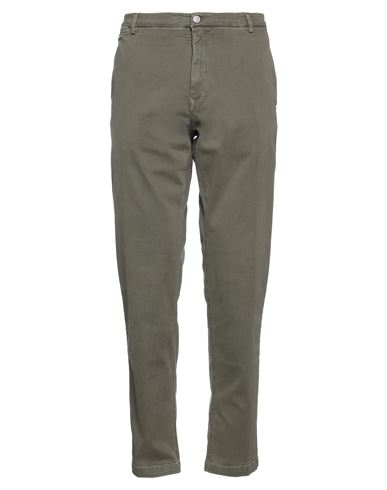 Shop Replay Man Jeans Military Green Size 34w-32l Cotton, Polyester, Elastane