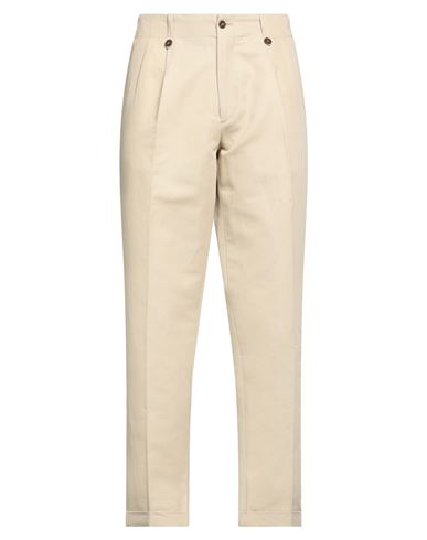 Quattro.decimi Quattro. Decimi Man Pants Ivory Size 35 Cotton, Linen In White