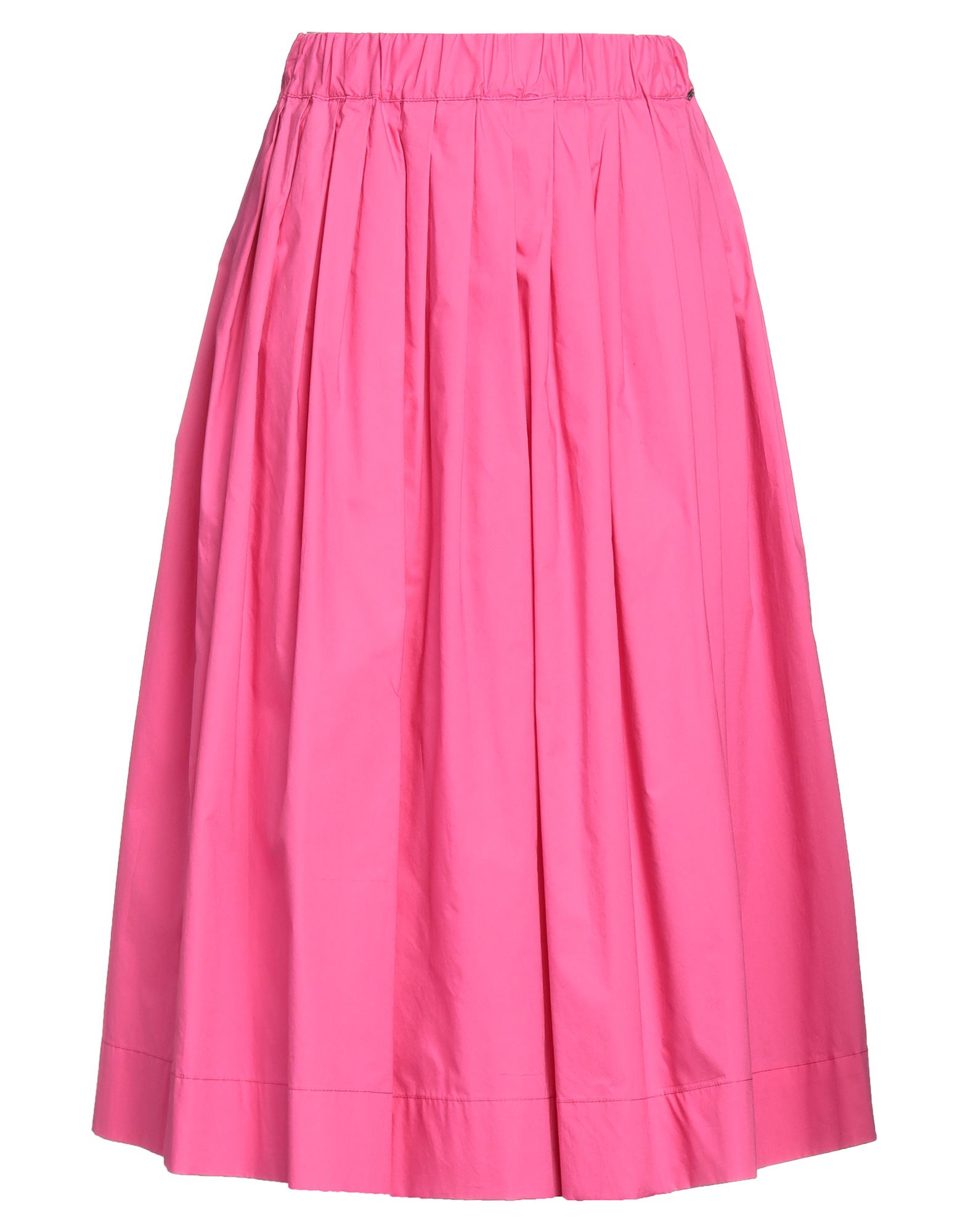 Mdm Mademoiselle Du Monde Midi Skirts In Pink