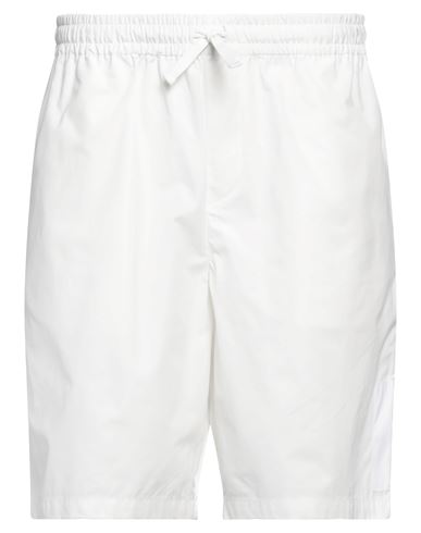 Emporio Armani Man Shorts & Bermuda Shorts White Size L Cotton