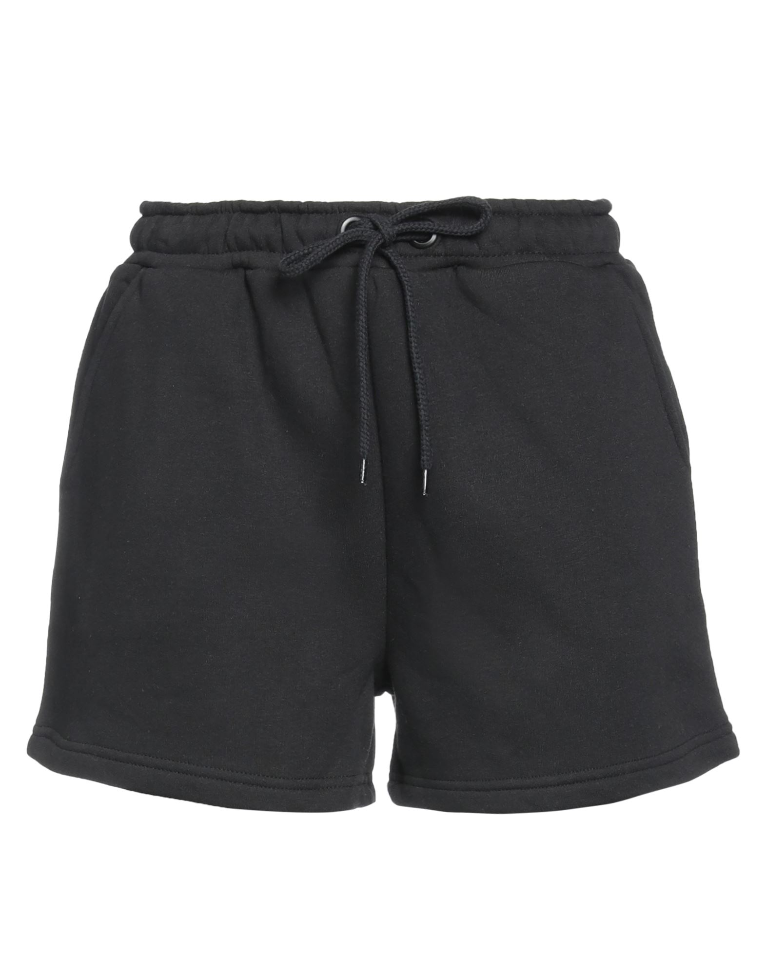 Na-kd Woman Shorts & Bermuda Shorts Black Size M Cotton, Elastane