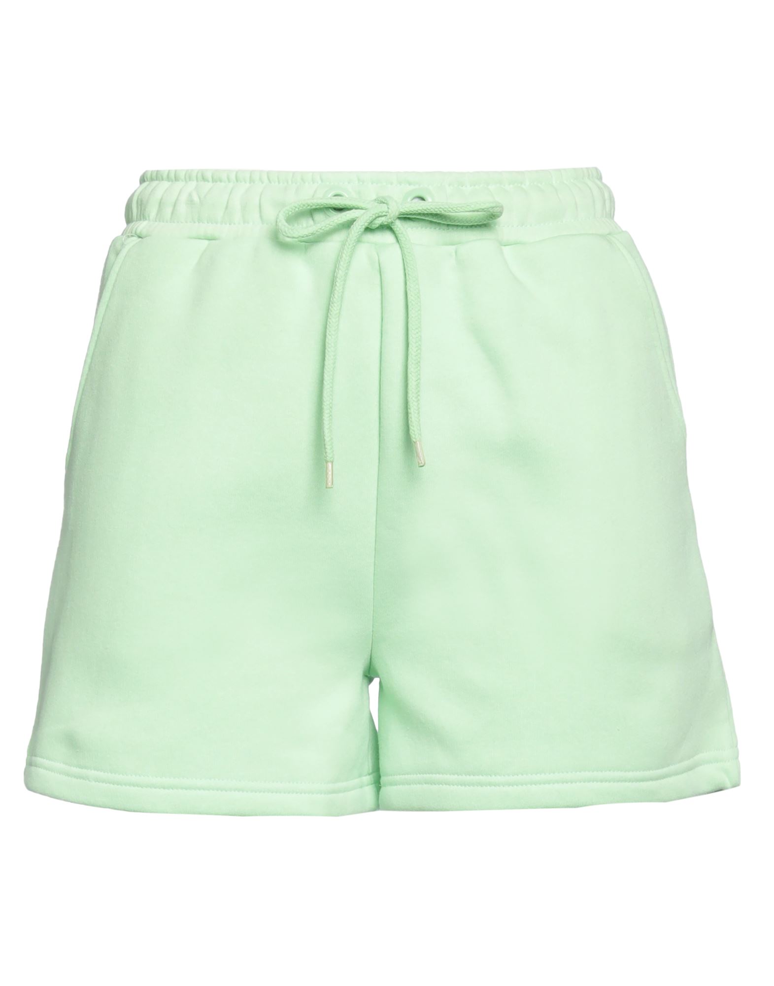 Na-kd Woman Shorts & Bermuda Shorts Light Green Size M Cotton, Elastane