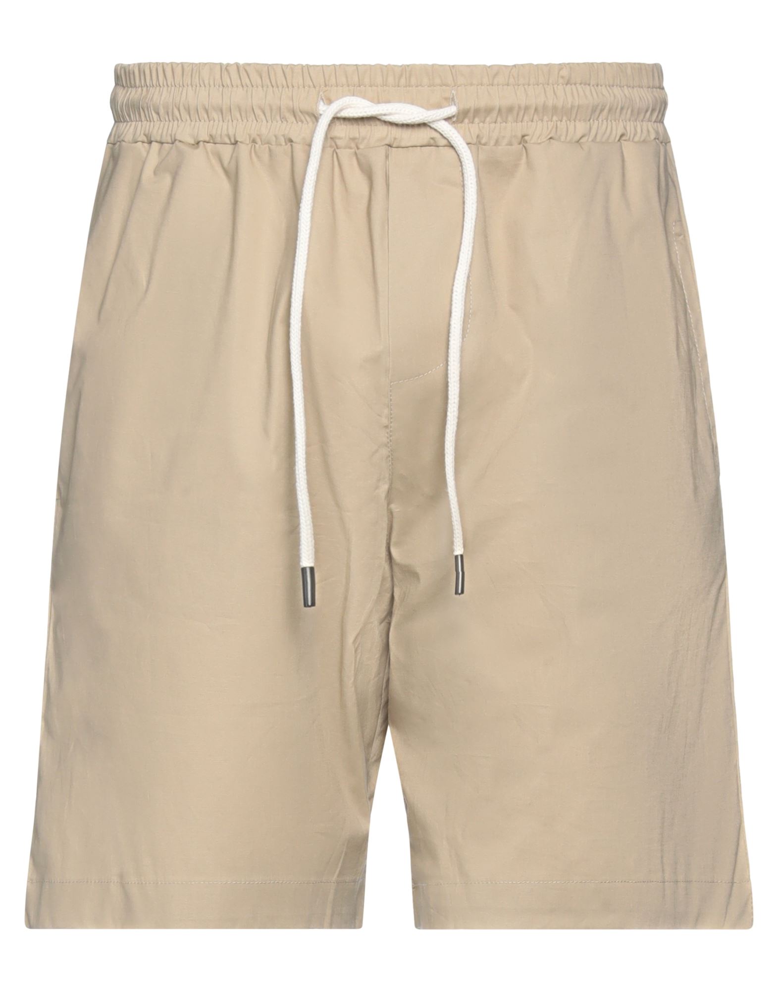 Dressism. Man Shorts & Bermuda Shorts Camel Size Xl Cotton, Elastane In Beige