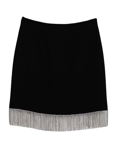 Forte Dei Marmi Couture Woman Mini Skirt Black Size 6 Polyester