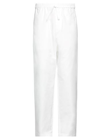 Emporio Armani Man Pants White Size Xl Cotton