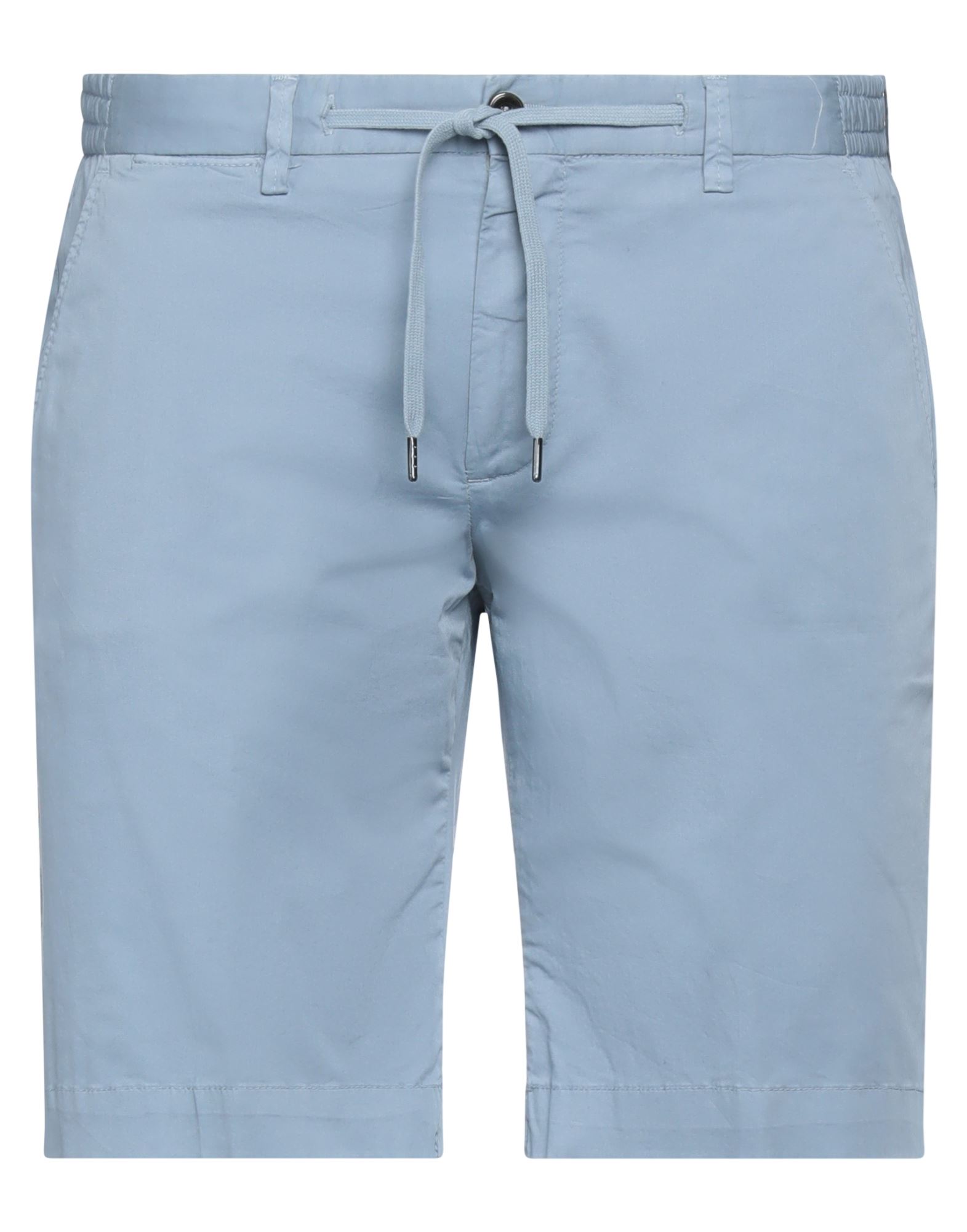 Quattro.decimi Quattro. Decimi Man Shorts & Bermuda Shorts Light Blue Size 32 Cotton, Elastane