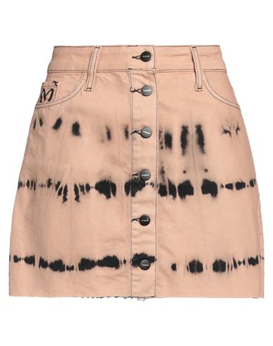 Shop Desigual Woman Mini Skirt Blush Size 10 Cotton In Pink