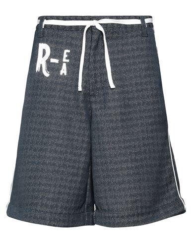 Emporio Armani Man Shorts & Bermuda Shorts Midnight Blue Size 38 Polyester, Polyamide