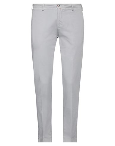 Baronio Man Pants Grey Size 32 Cotton, Elastane