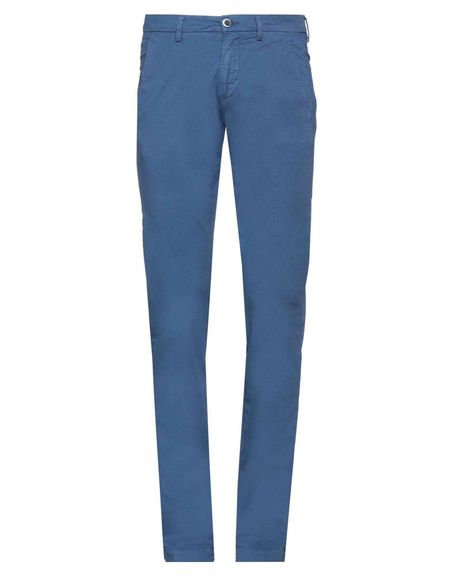 Mason's Man Pants Navy Blue Size 40 Linen, Cotton, Elastane