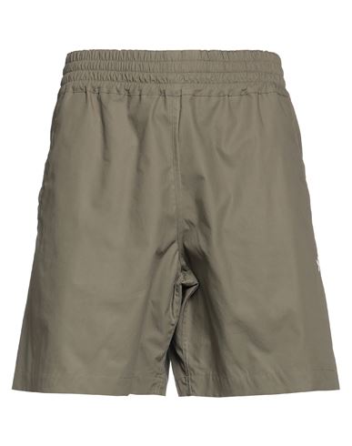 The Editor Man Shorts & Bermuda Shorts Military Green Size L Cotton