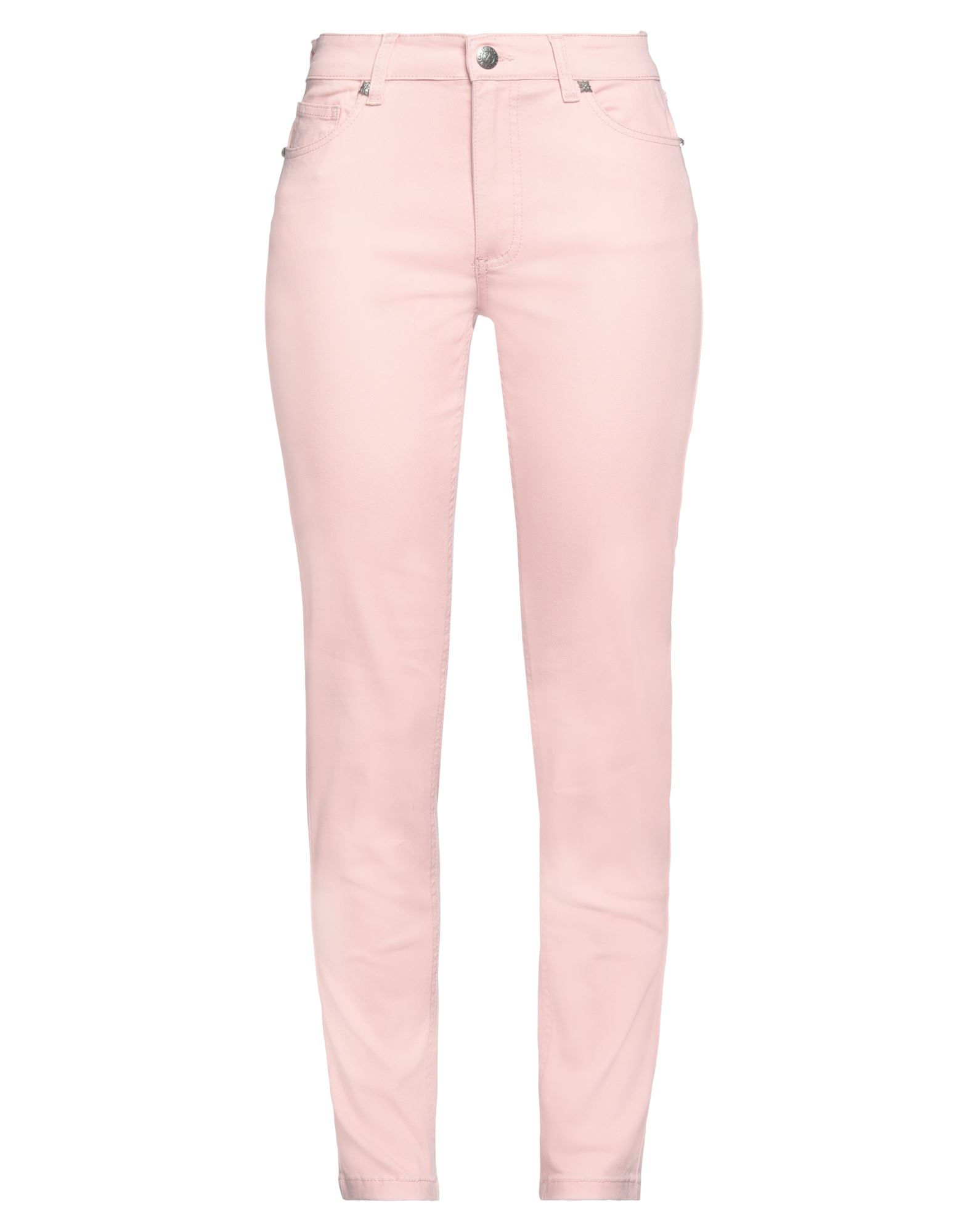 Shop John Richmond Woman Jeans Pink Size 32 Cotton, Polyester, Elastane