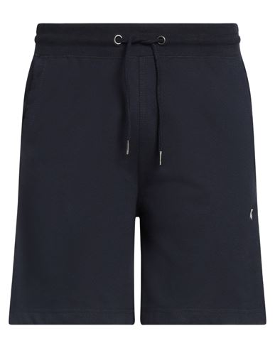 The Editor Man Shorts & Bermuda Shorts Midnight Blue Size Xxl Cotton, Polyester