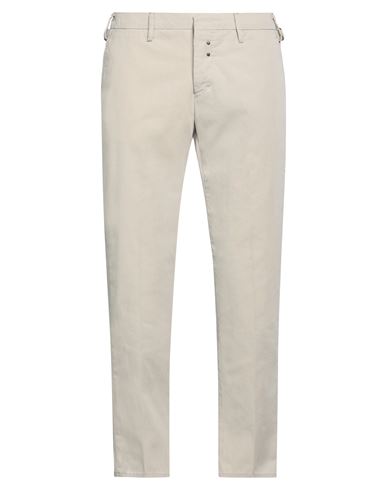 Powell Man Pants Light Grey Size 34 Cotton
