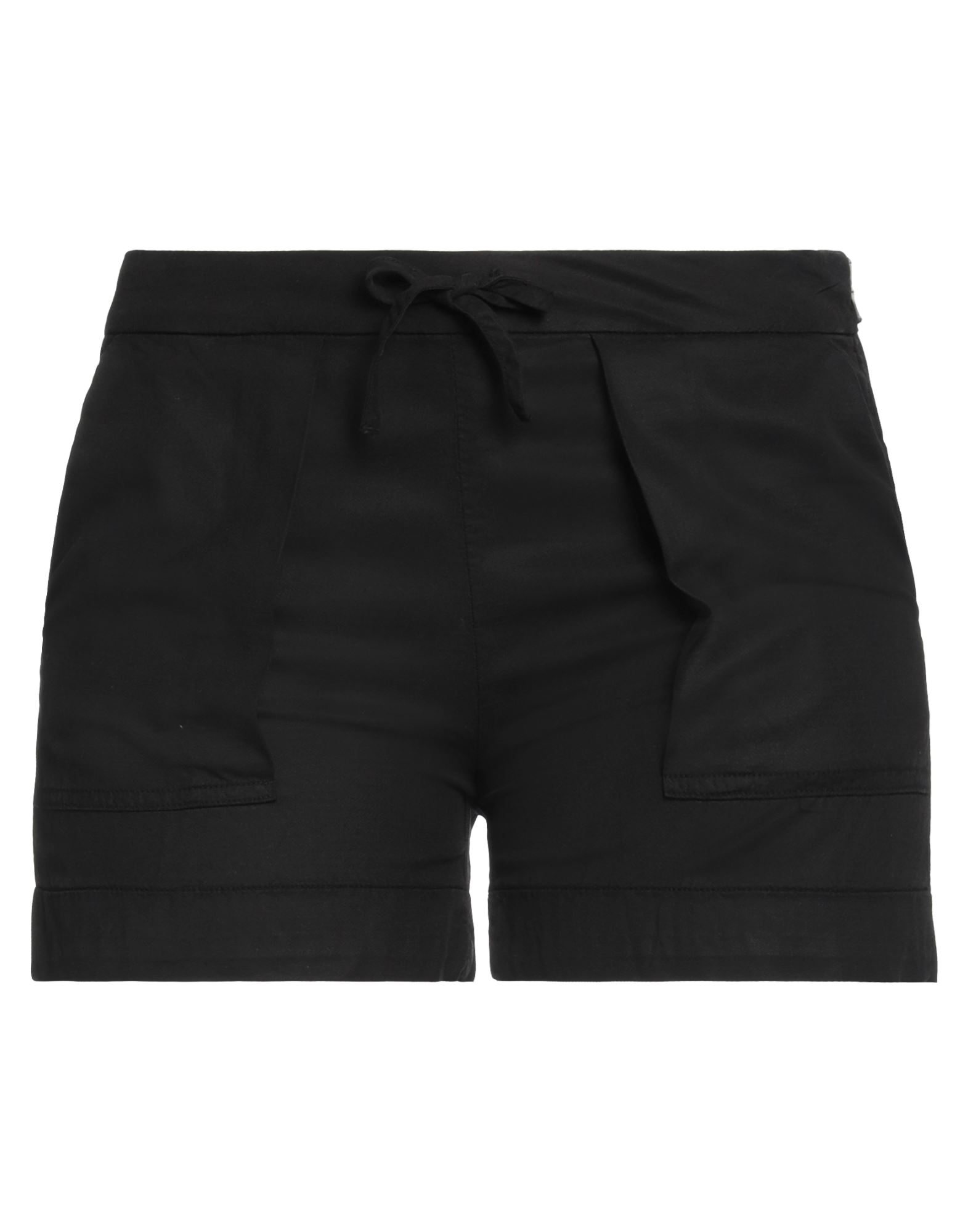 Mason's Woman Shorts & Bermuda Shorts Black Size 6 Lyocell