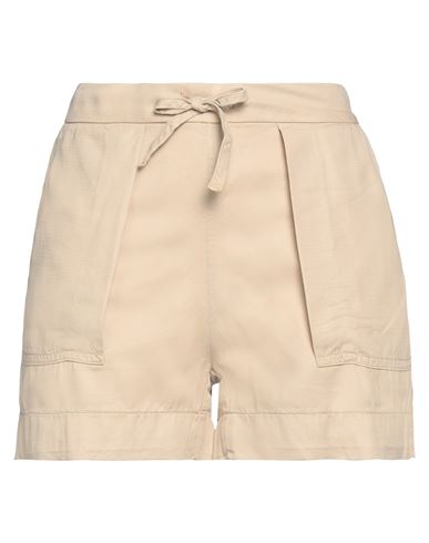 Mason's Woman Shorts & Bermuda Shorts Beige Size 8 Lyocell