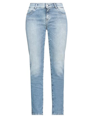 Replay Woman Jeans Blue Size 31w-30l Cotton, Elastane