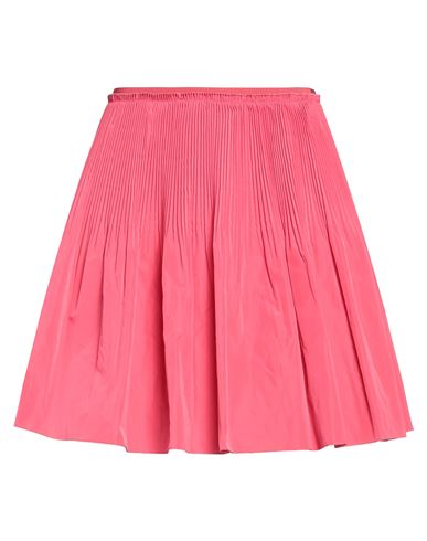 Red Valentino Woman Mini Skirt Coral Size 6 Polyester