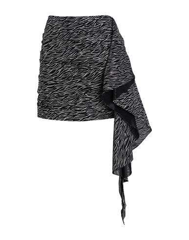 Just Cavalli Woman Mini Skirt Black Size 0 Polyester